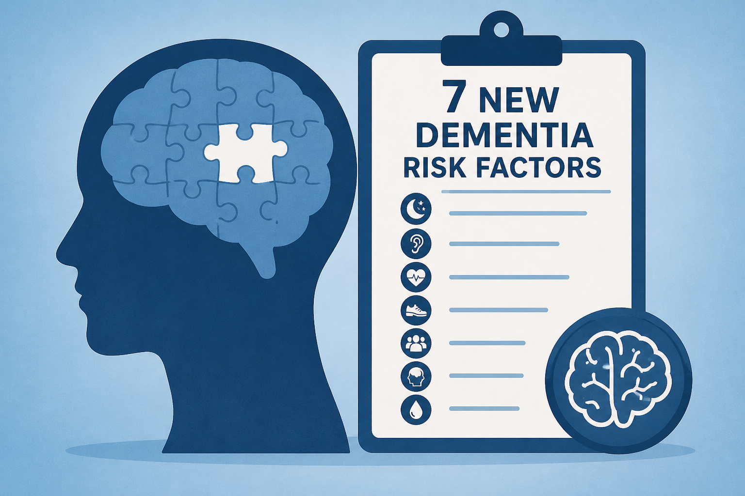 WHO releases 7 new dementia risk factors - one affects millions of Americans every night