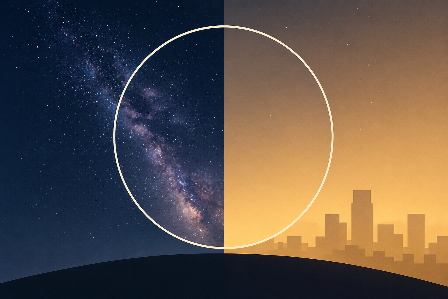 For most of human history, anyone standing beneath a clear, moonless sky could see the Milky Way. Electric light began erasing that view little more than a century ago—and today, artificial skyglow hi