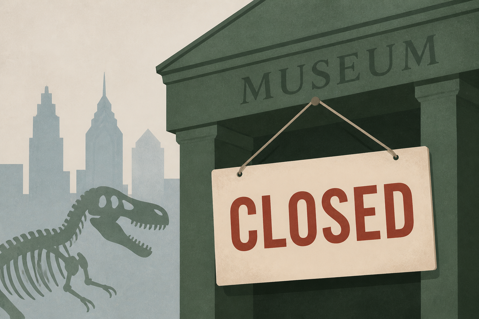 The Academy of Natural Sciences in Philadelphia is closing its museum