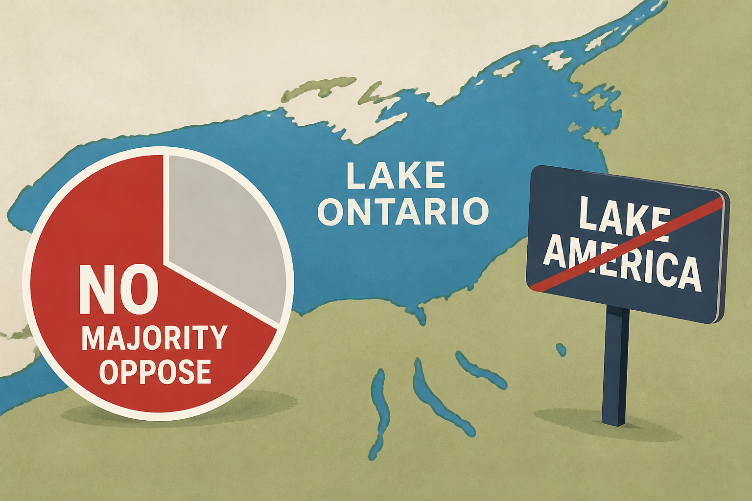 Majority of Americans oppose renaming Lake Ontario to Lake America: poll