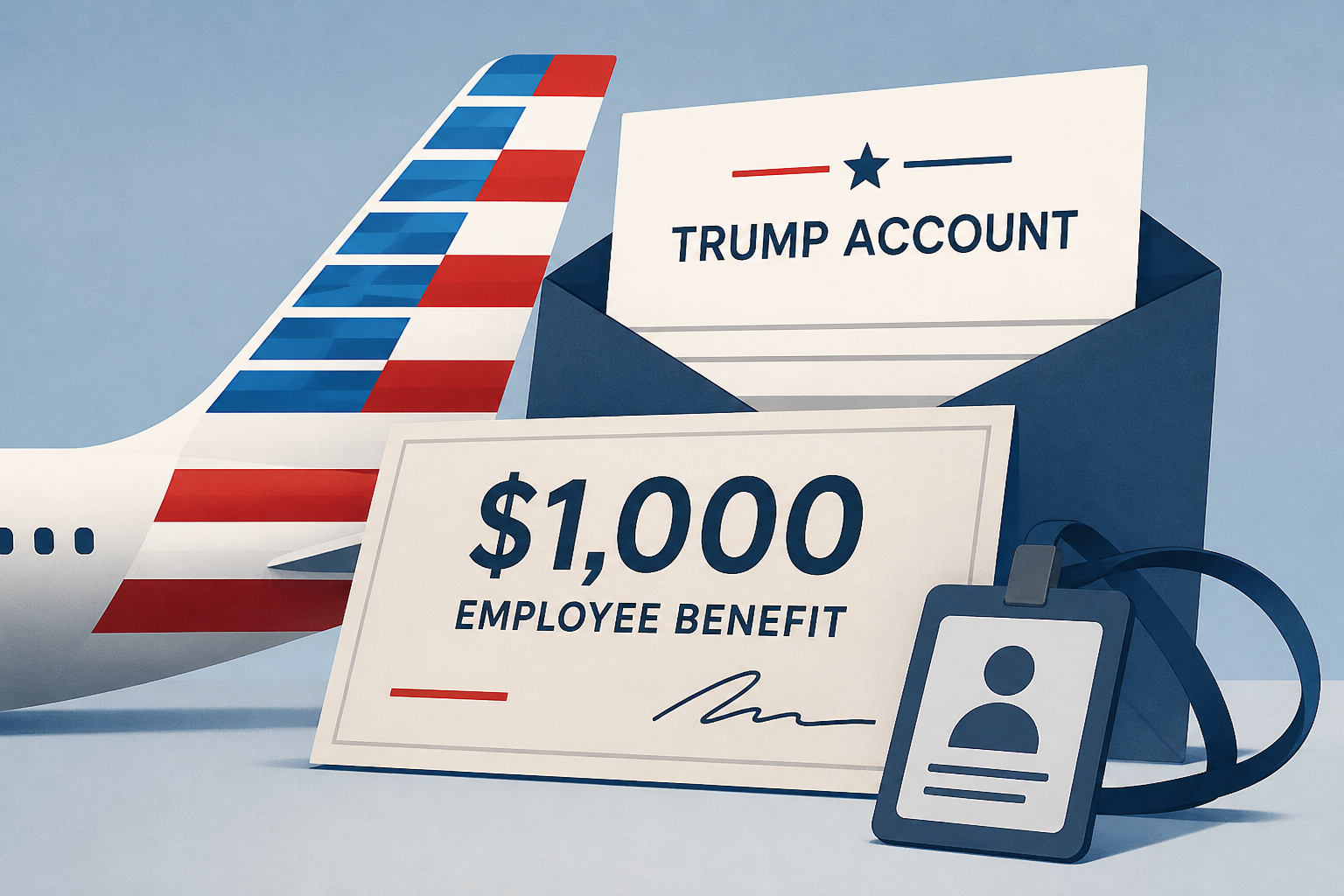 American Airlines to match $1,000 Trump Account benefit for employees