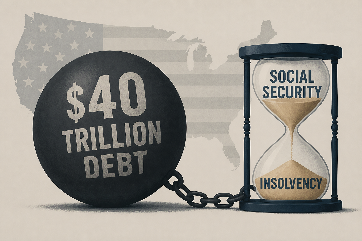 America's $40 trillion debt, looming Social Security insolvency