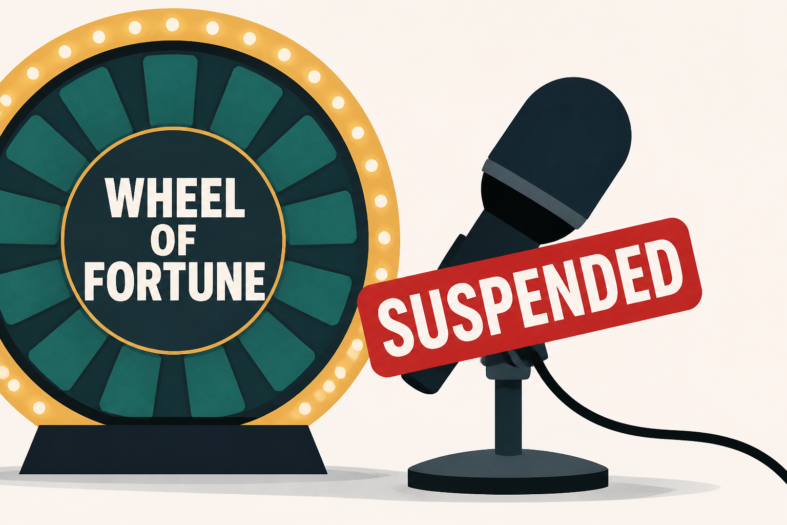 'Wheel of Fortune' Announcer Jim Thornton Suspended