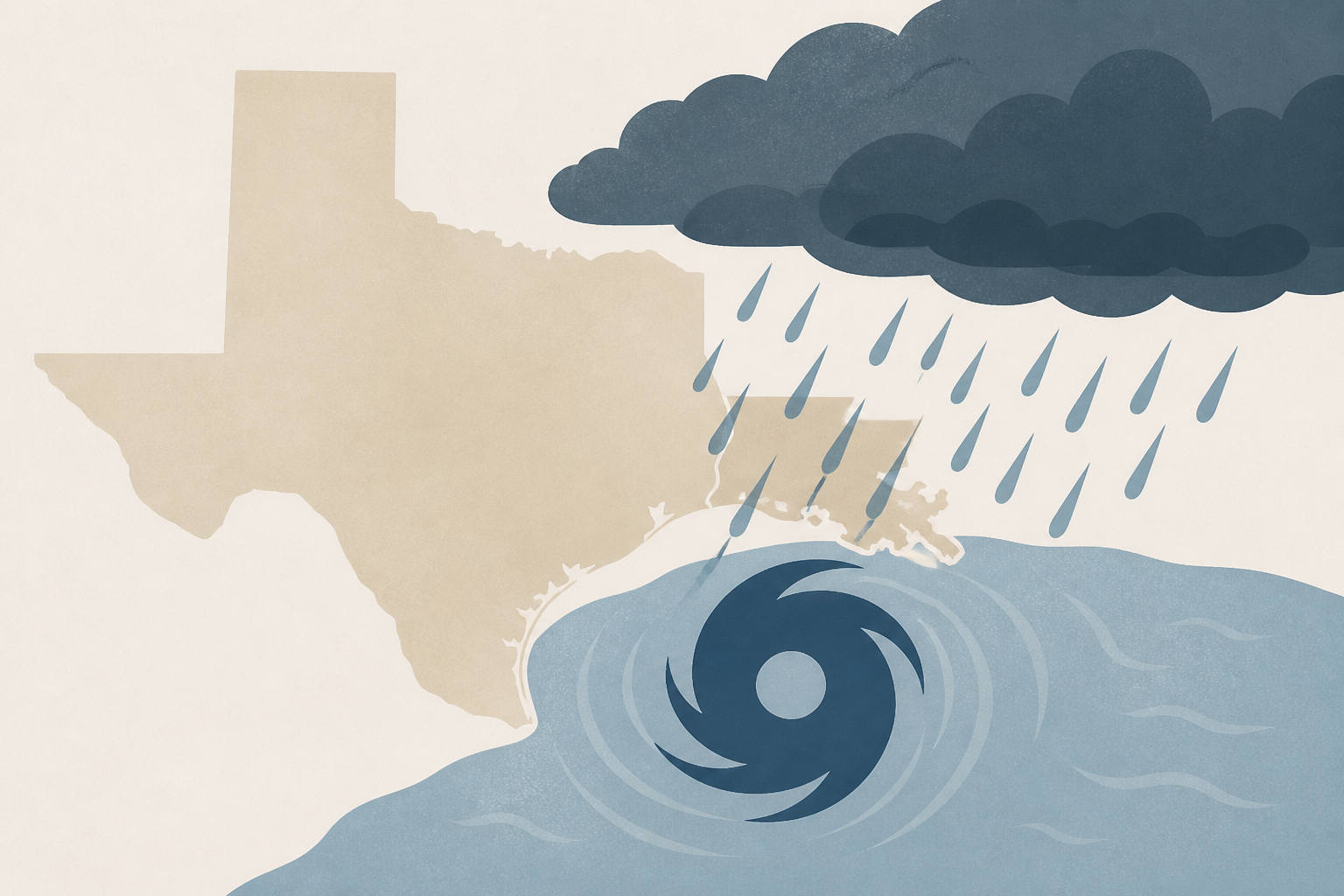 Tropical Storm Edouard makes landfall; will bring heavy rain to Texas, Louisiana