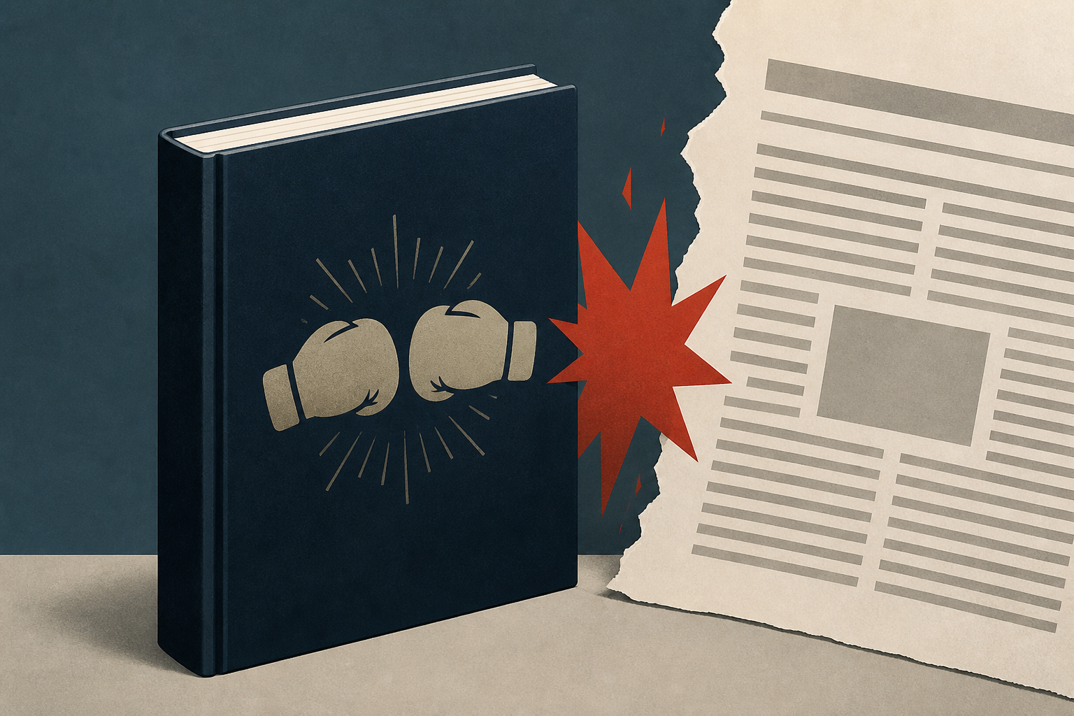 New Leon Black book picks fight with the Times