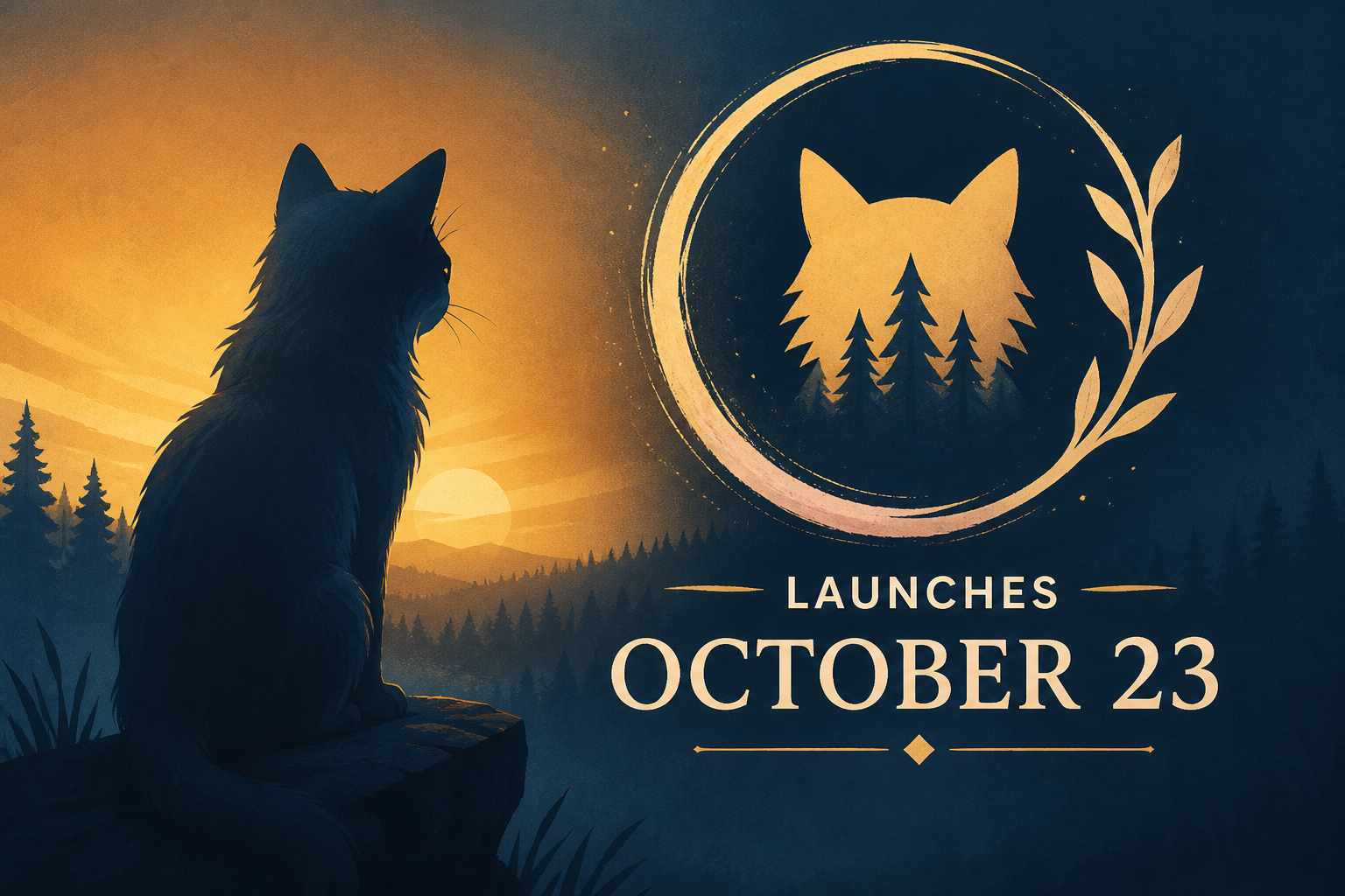 Warrior Cats: Clans of the Forest launches October 23