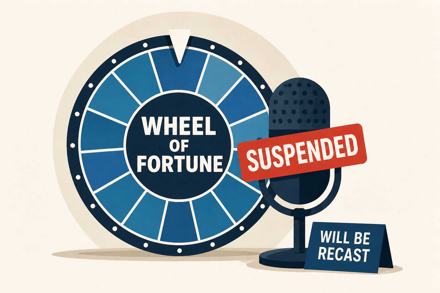 'Wheel of Fortune' Announcer Jim Thornton Suspended, Will Be Recast