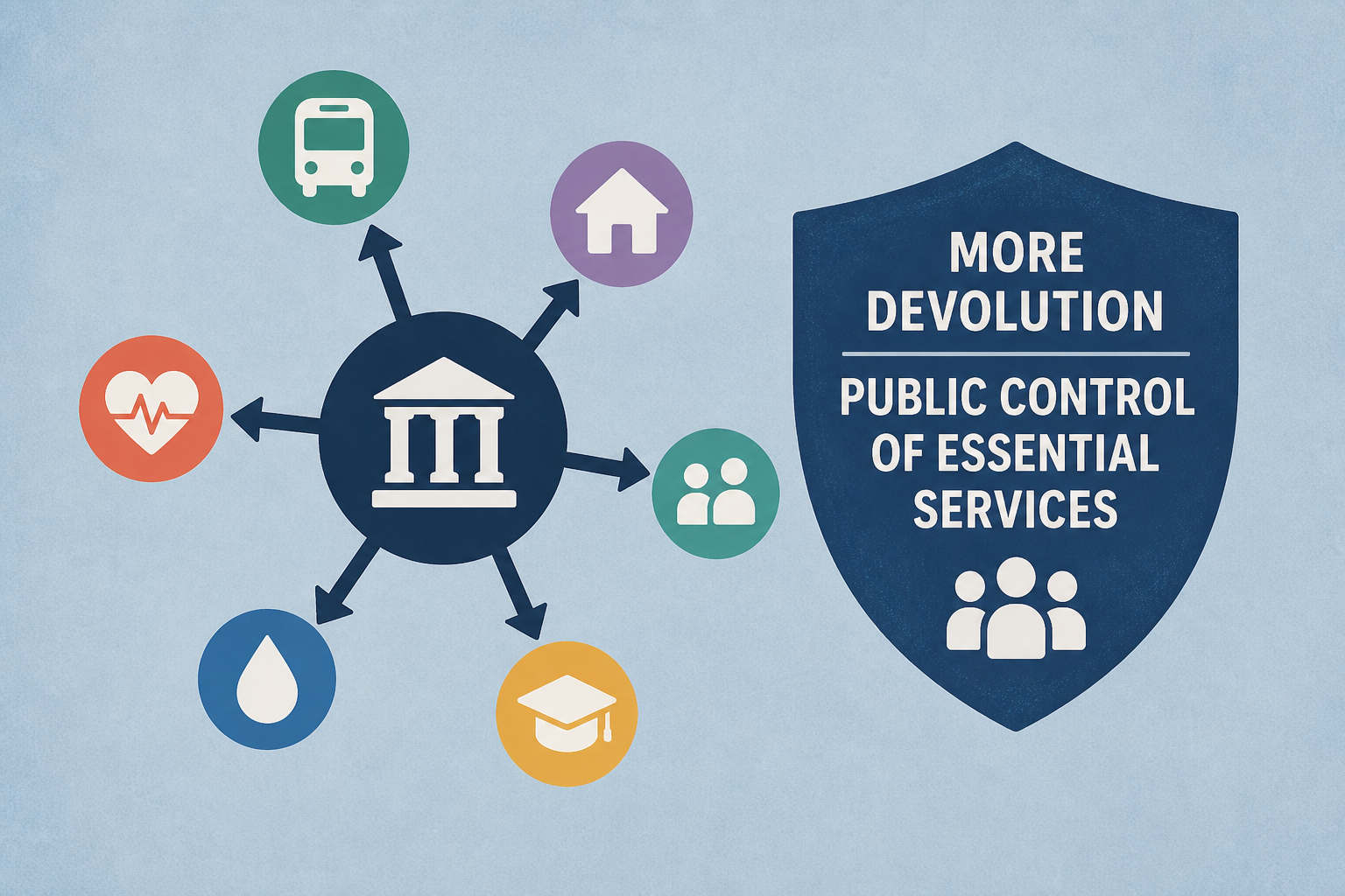 Burnham promises more devolution and public control of essential services