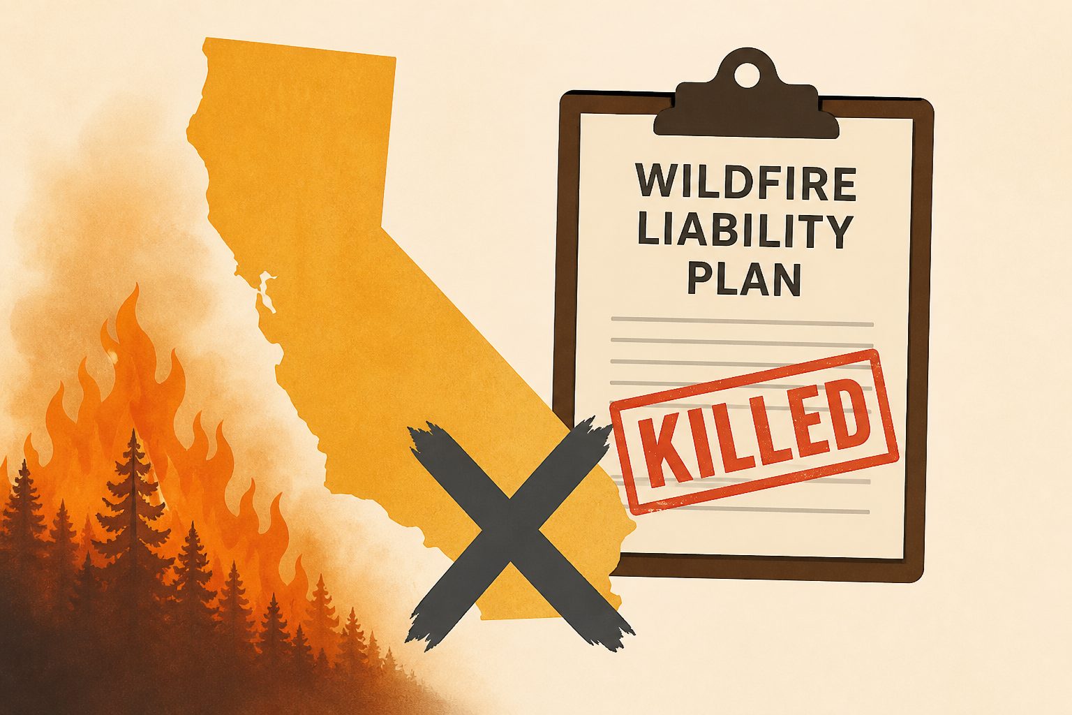 California Assembly kills wildfire liability plan