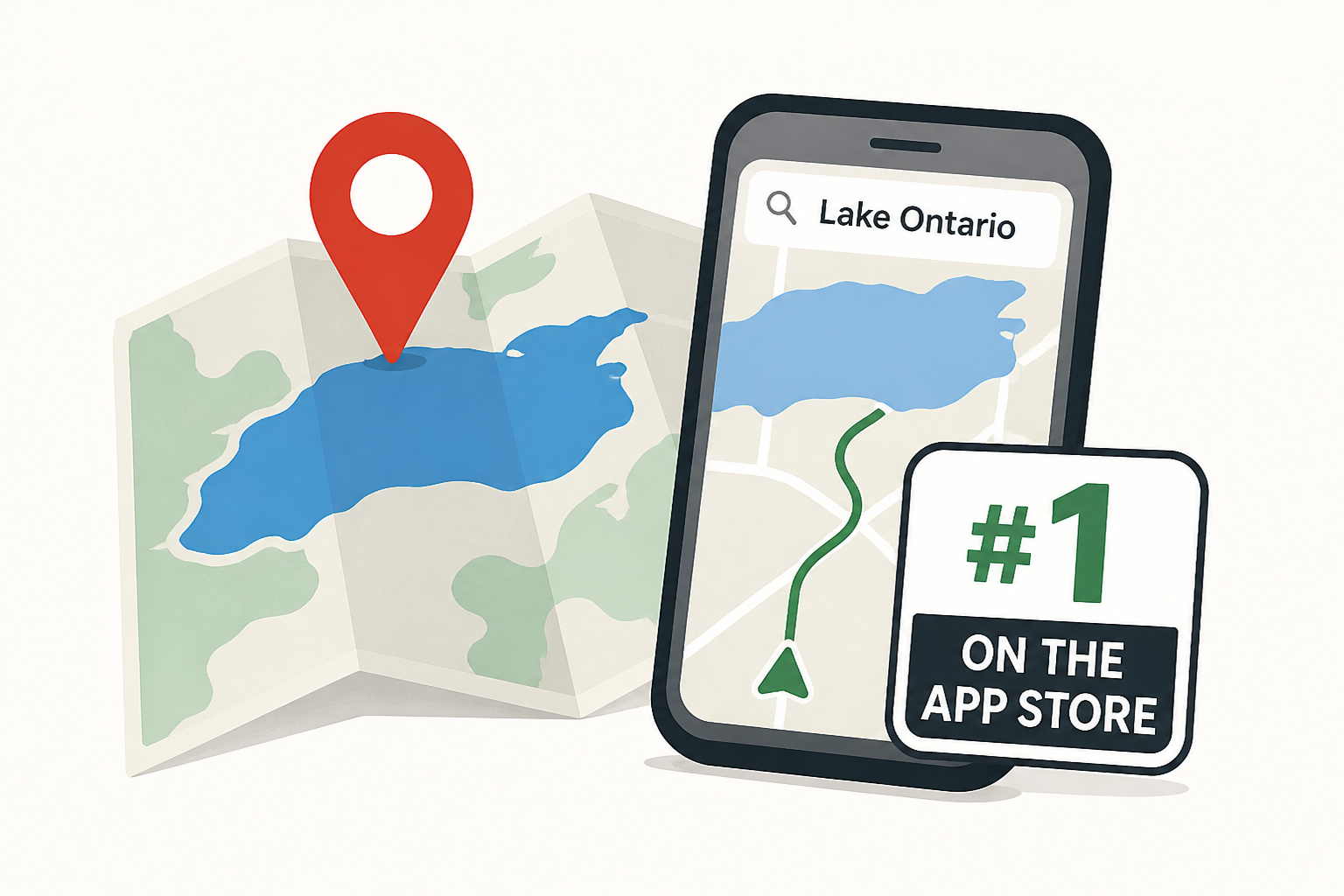 MapQuest is No. 1 on the App Store after refusing to change Lake Ontario’s name
