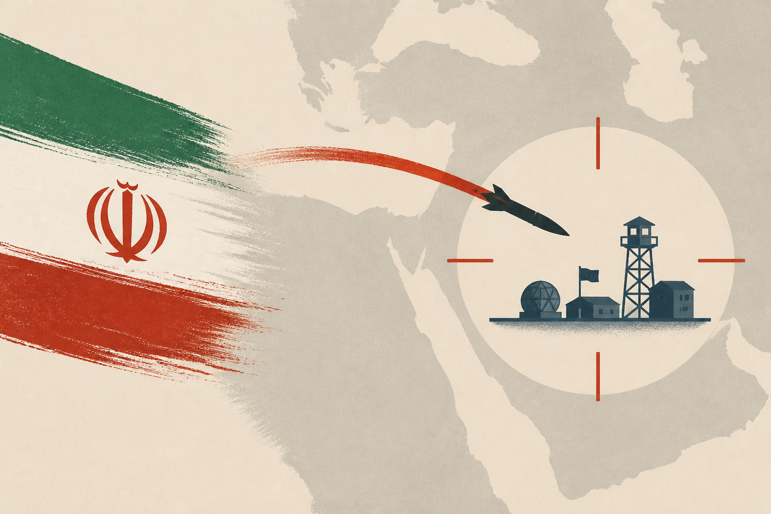 Iran launches retaliatory strikes against US bases in Middle East