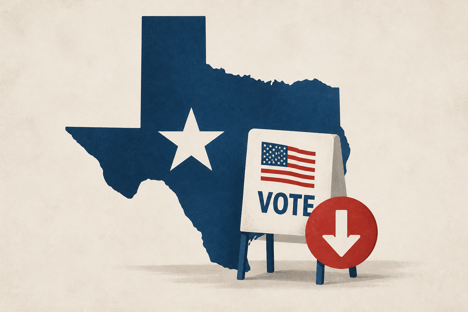 Key Texas county votes to cut polling sites ahead of the midterms