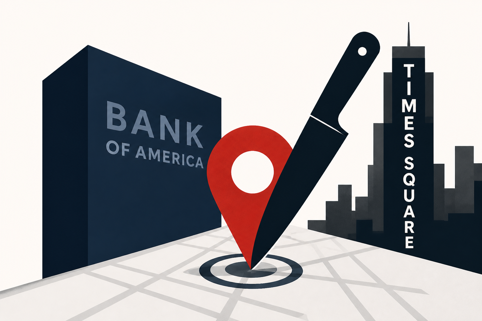 Bank of America executive identified as victim of stabbing in Times Square