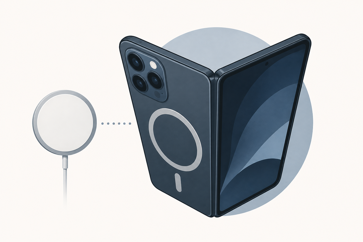Foldable iPhone Ultra Likely Has MagSafe Charging