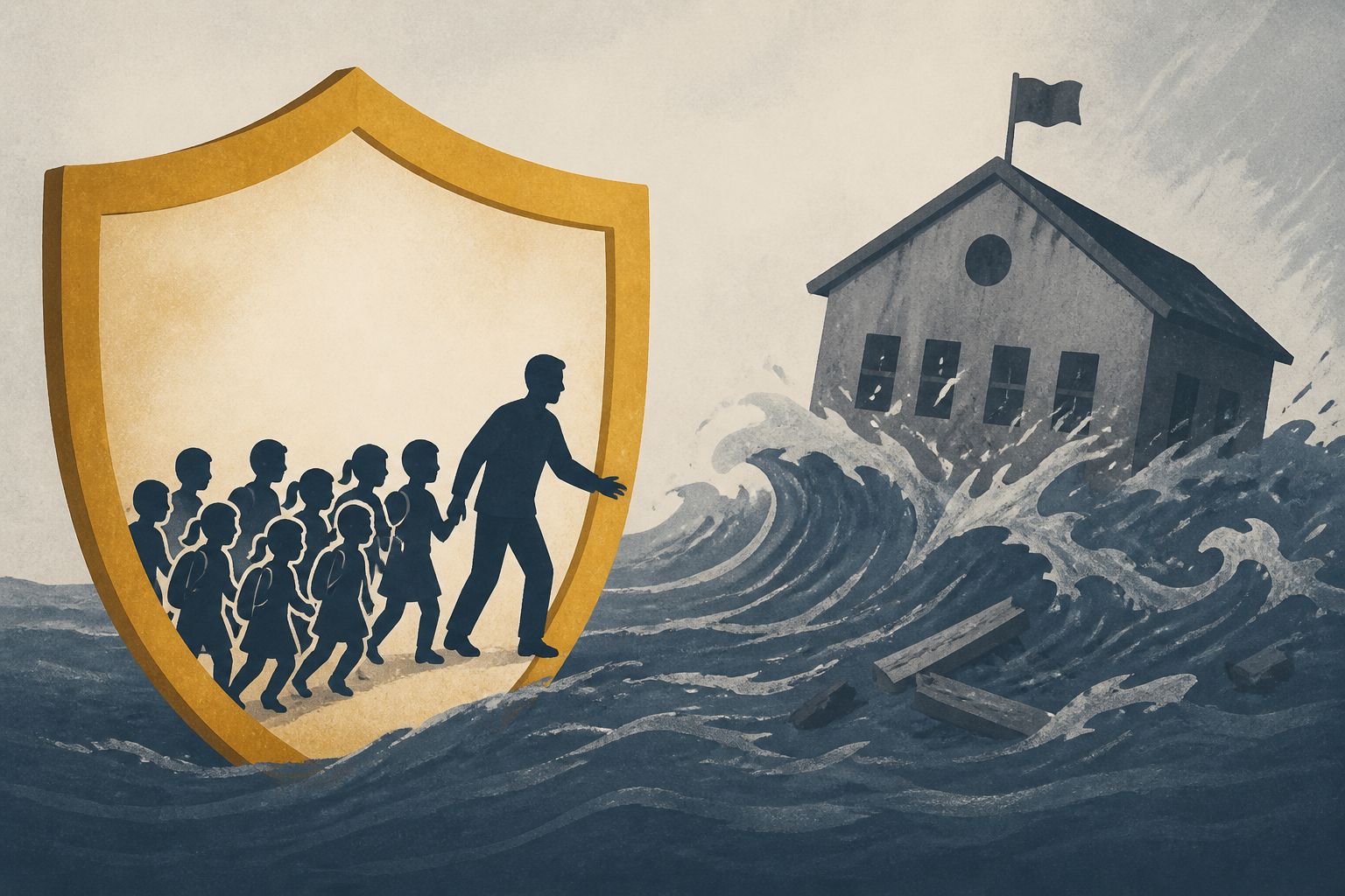 Principal saved 900 children before his school was washed away in Nepal