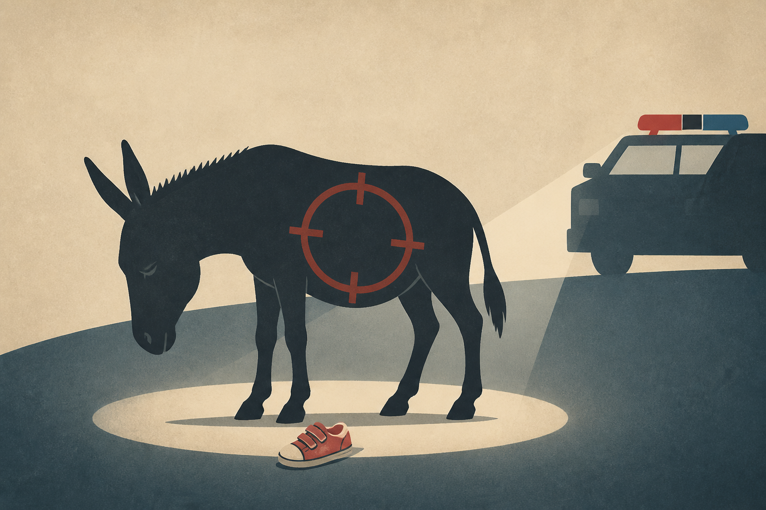 'HeeHaw' the donkey shot, killed by police amid search for missing child