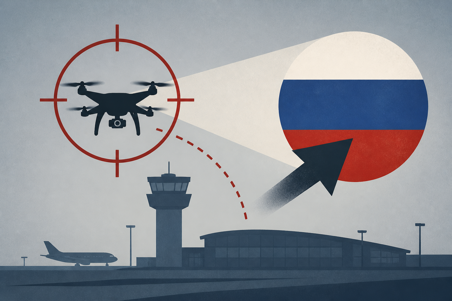 Germany blames Russia for attempted drone attack at Leipzig airport