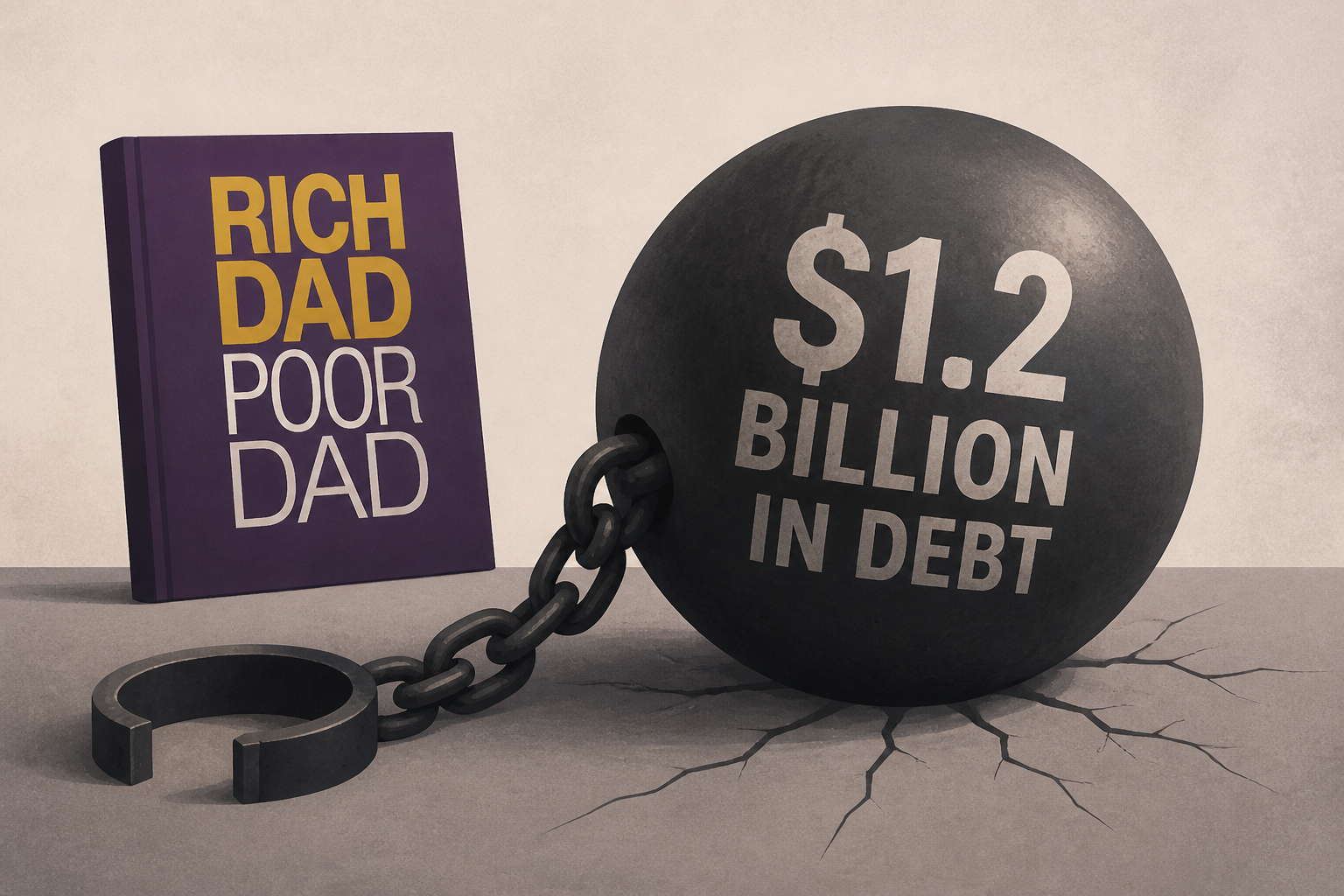 'Rich Dad Poor Dad' self-help author Robert Kiyosaki is $1.2 billion in debt: report