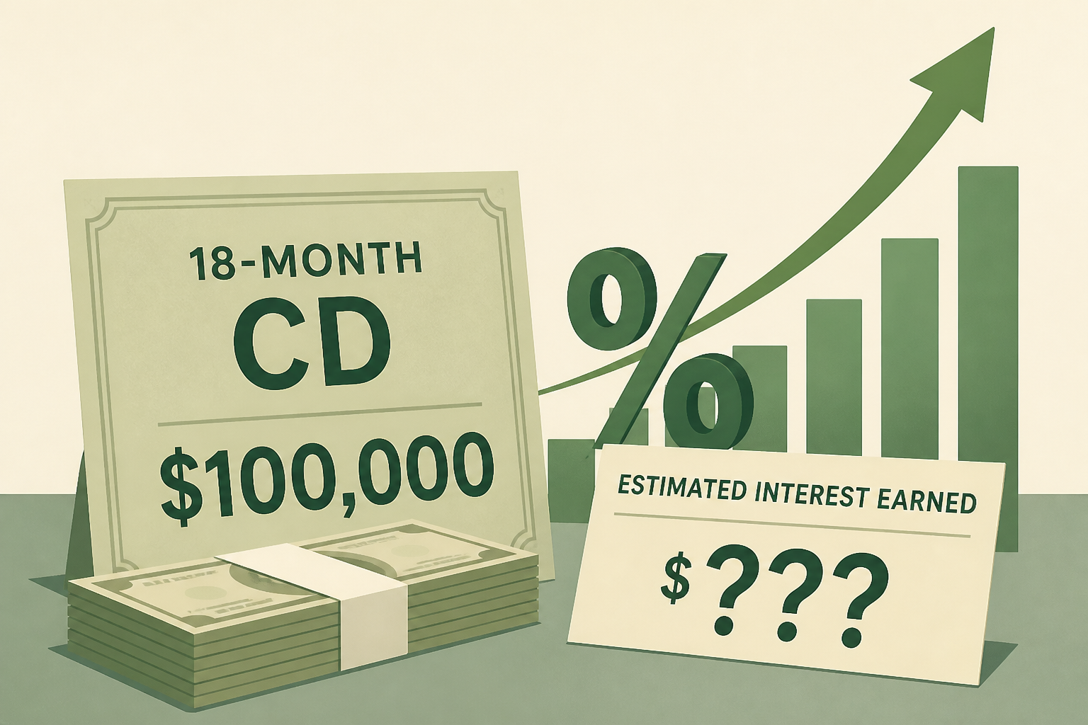 Here's how much interest a $100,000 18-month CD can earn savers now