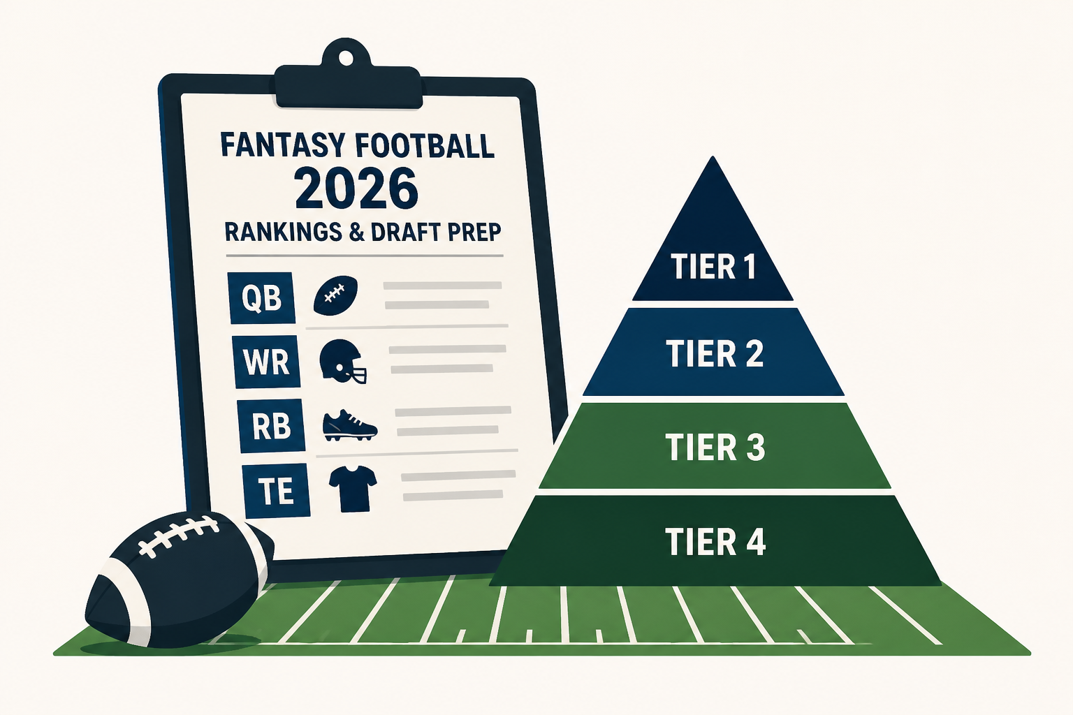 Fantasy football 2026 rankings, draft prep: Best QB, WR, RB, TE picks, cheat sheets, tiers by proven model