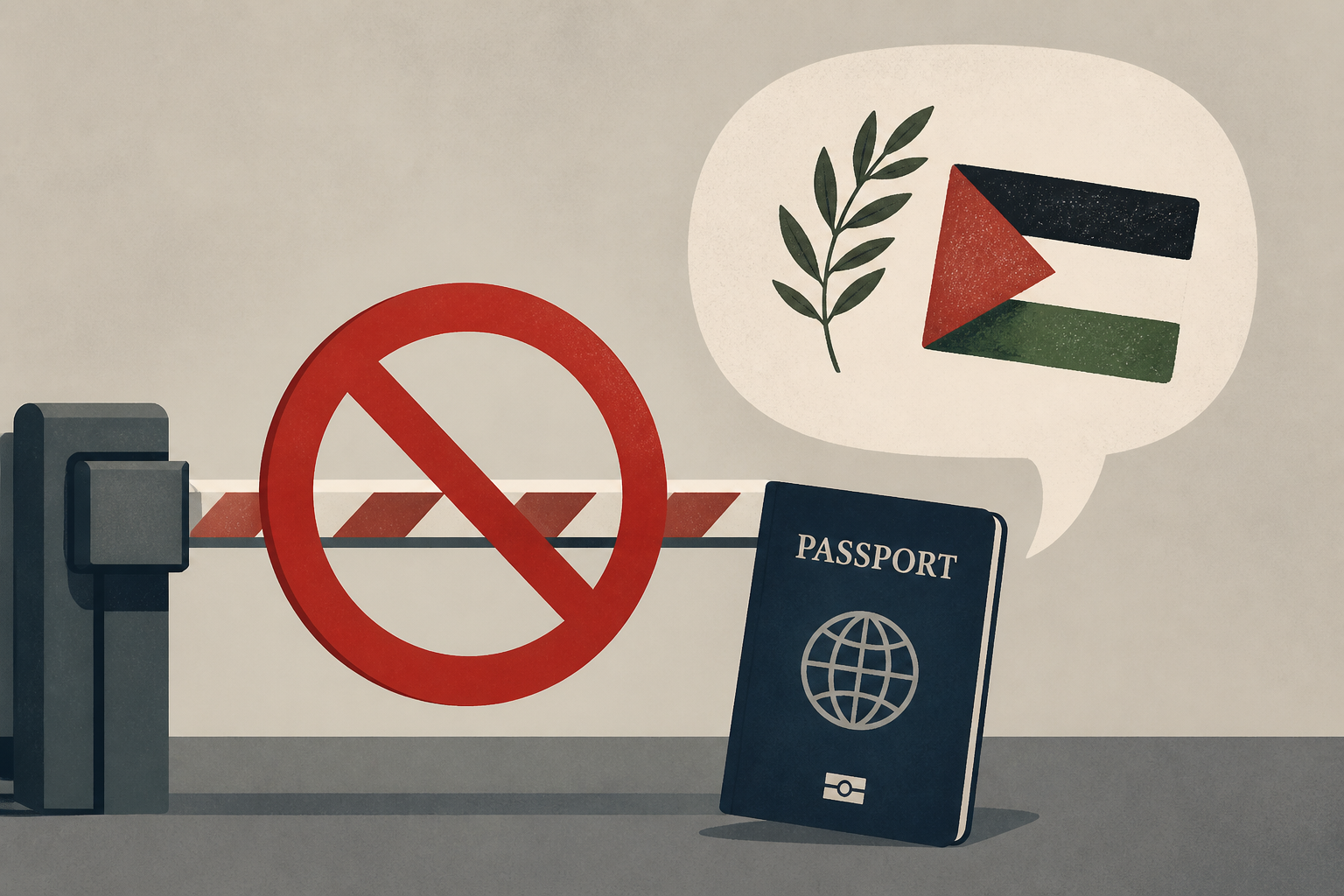 Israel bars U.S. citizens over Palestinian ties and opinions : NPR
