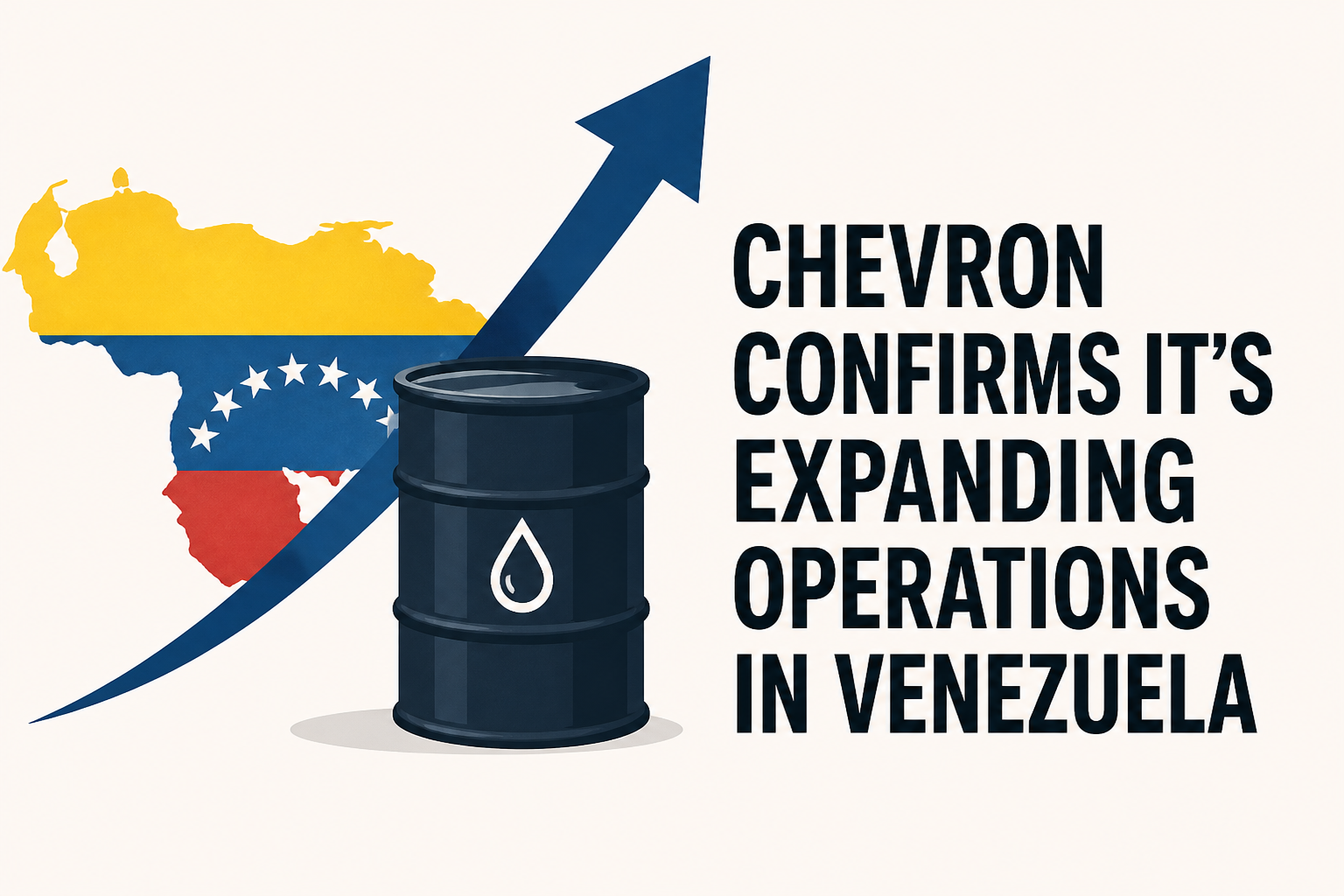 Chevron confirms it's expanding operations in Venezuela