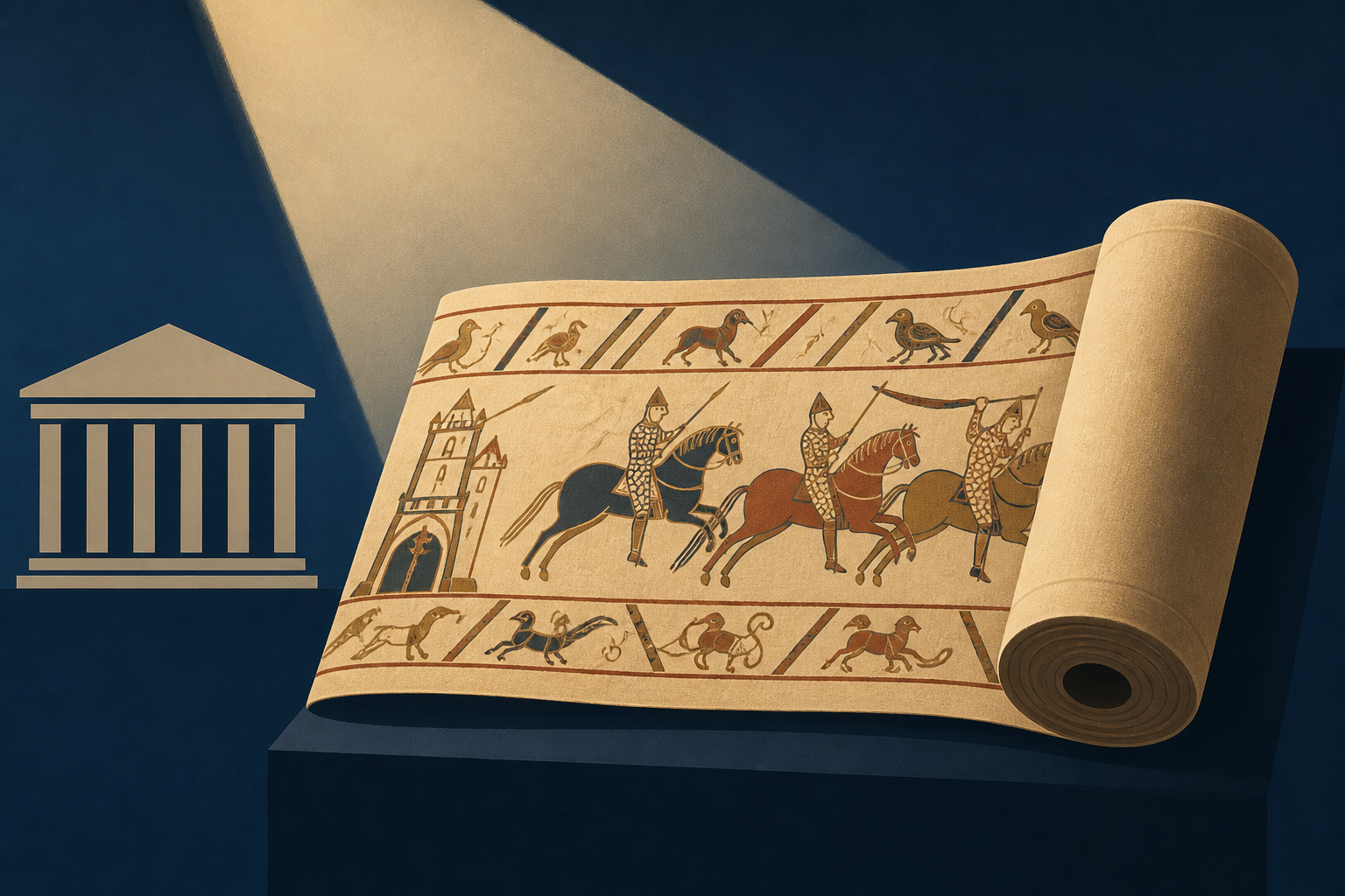 King Charles, Macron and Burnham to get preview of Bayeux Tapestry at British Museum