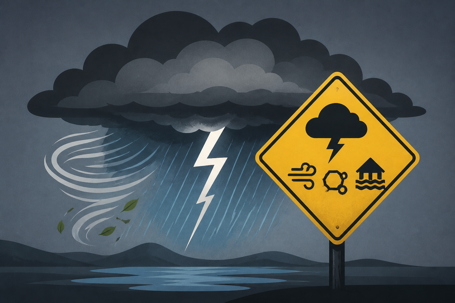 Concern increasing for heavy t-storms that may contain wind damage, hail, flash flooding