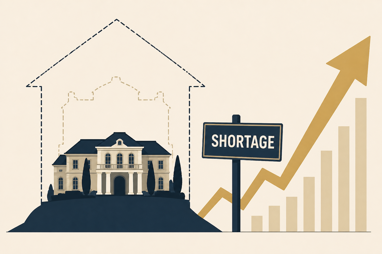 Here’s where there’s a ‘mansion shortage’