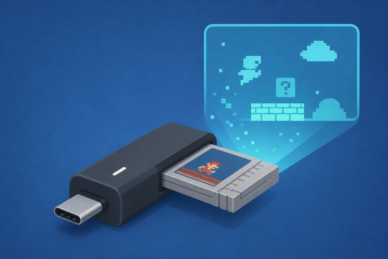 The amazing USB-C gadgets that play old Nintendo cartridges