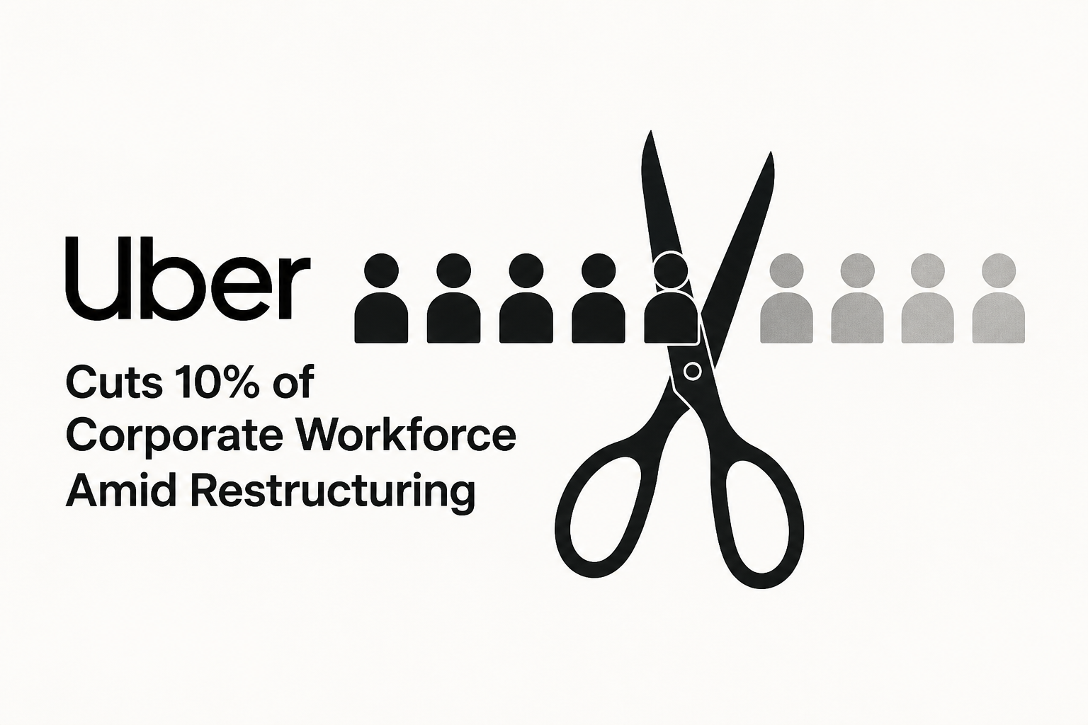 Uber Cuts 10% of Corporate Workforce Amid Restructuring