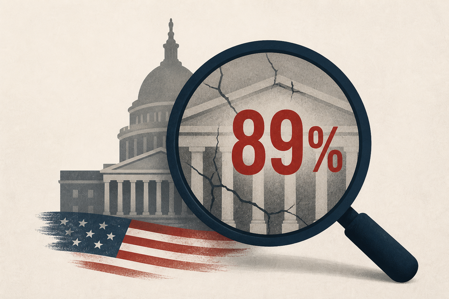 Record-High 89% in U.S. Say Government Corruption Widespread