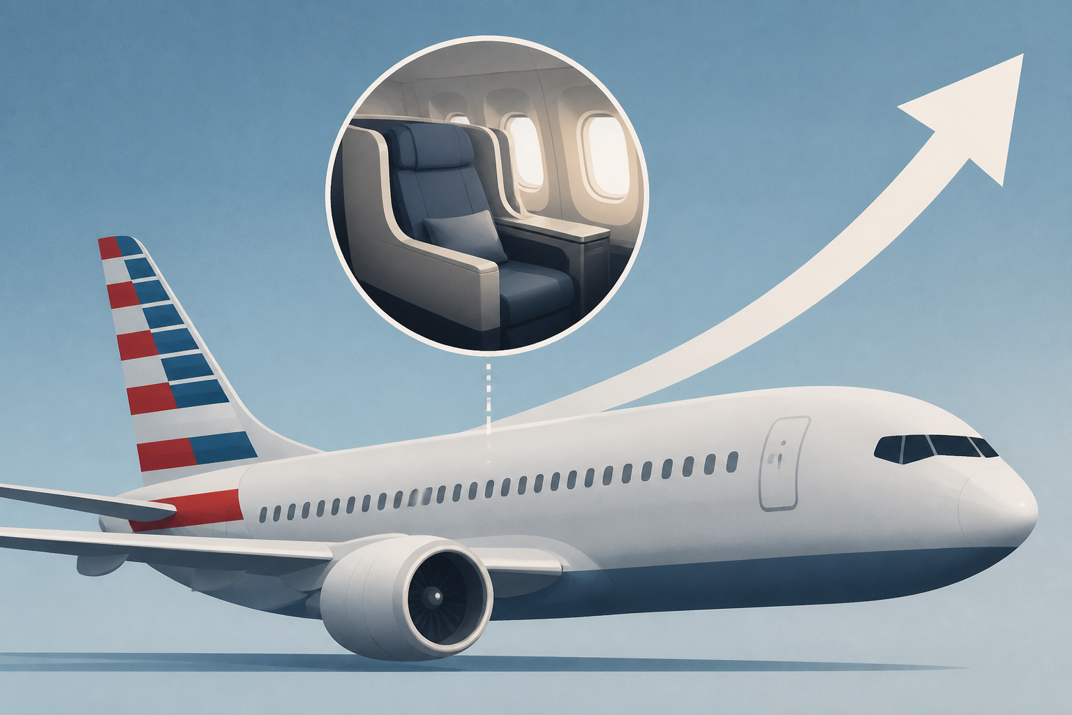 American Airlines redesigns Boeing planes in premium push