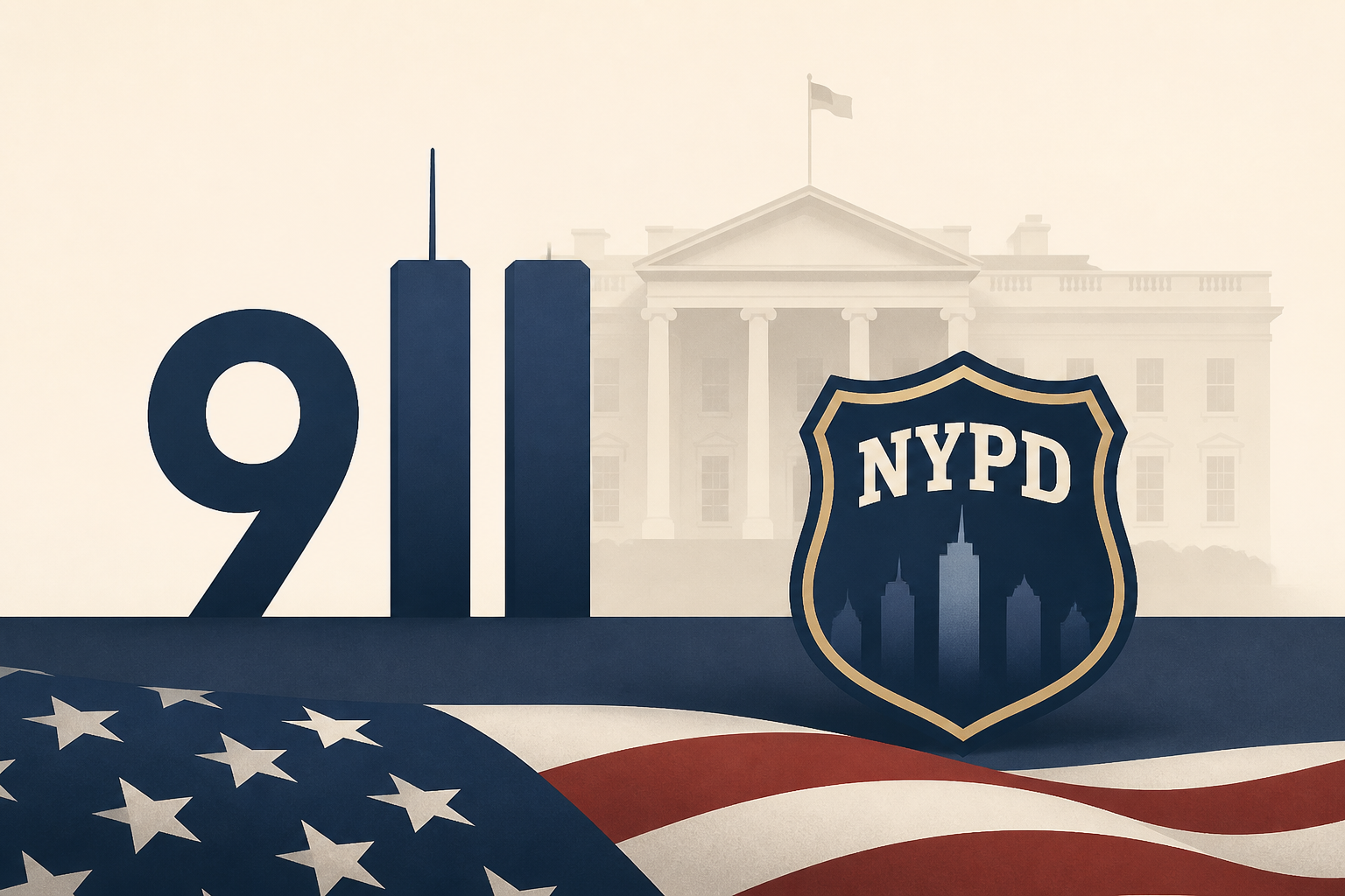 Trump honors 9/11 anniversary with NYPD first responders at White House