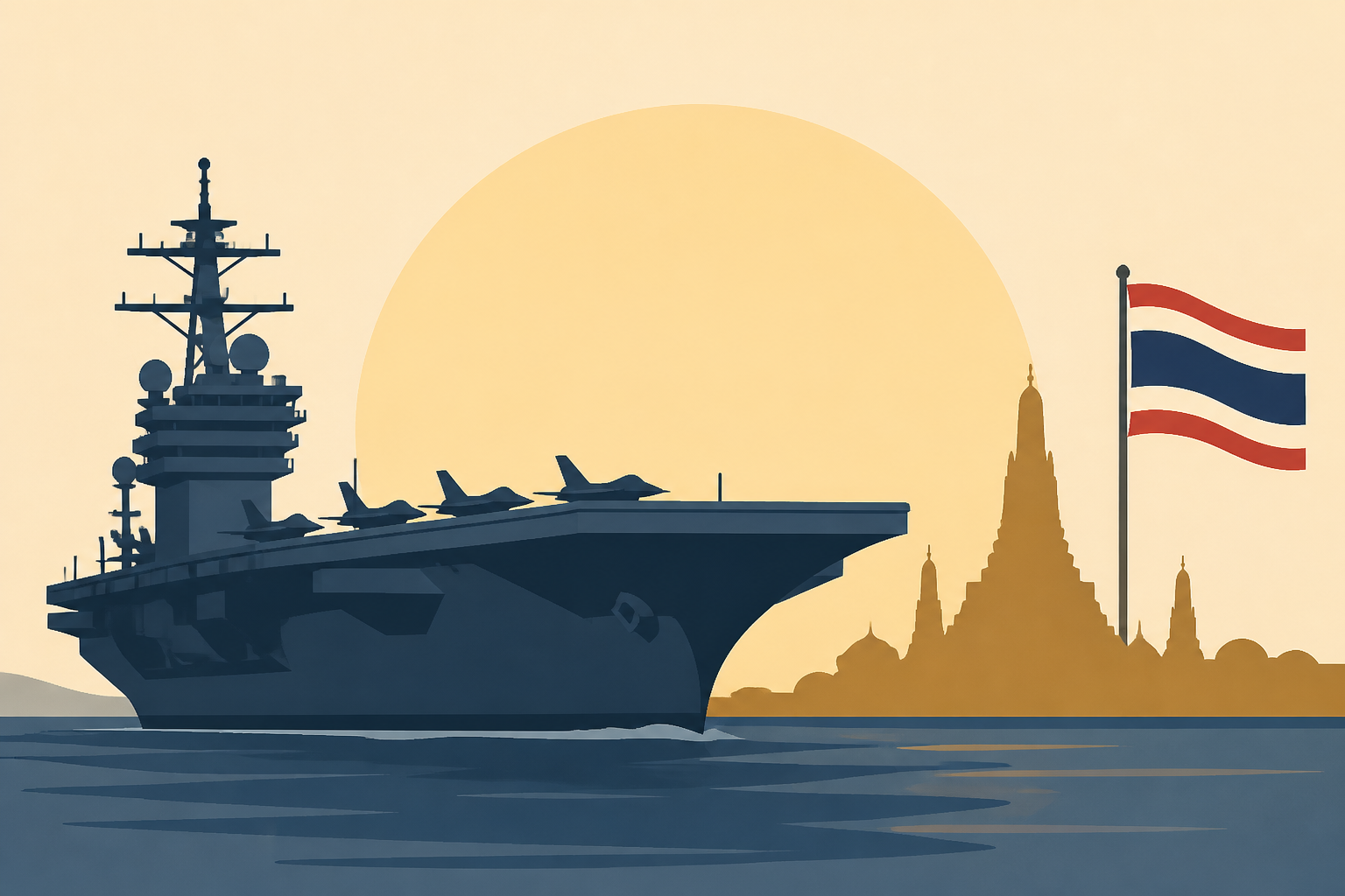 USS Abraham Lincoln arrives in Thailand after 286 days at sea