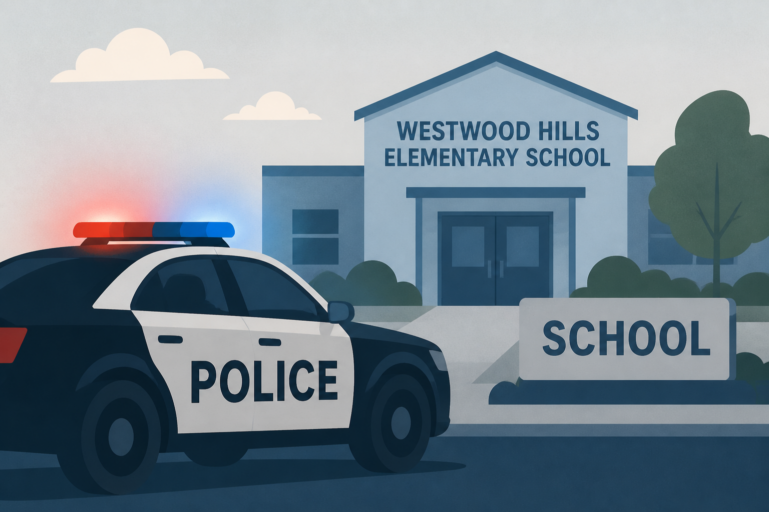 Breaking news: Major police presence at Westwood Hills Elementary School
