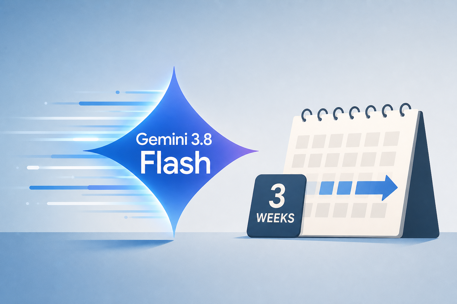Gemini 3.8 Flash rolling out three weeks after last release