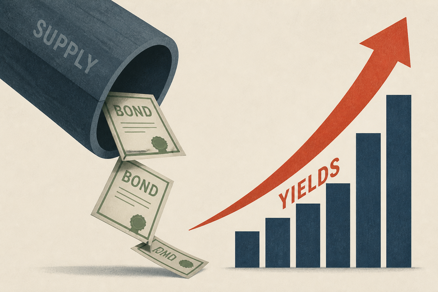 The bond market has a supply problem - and it’s pushing yields higher