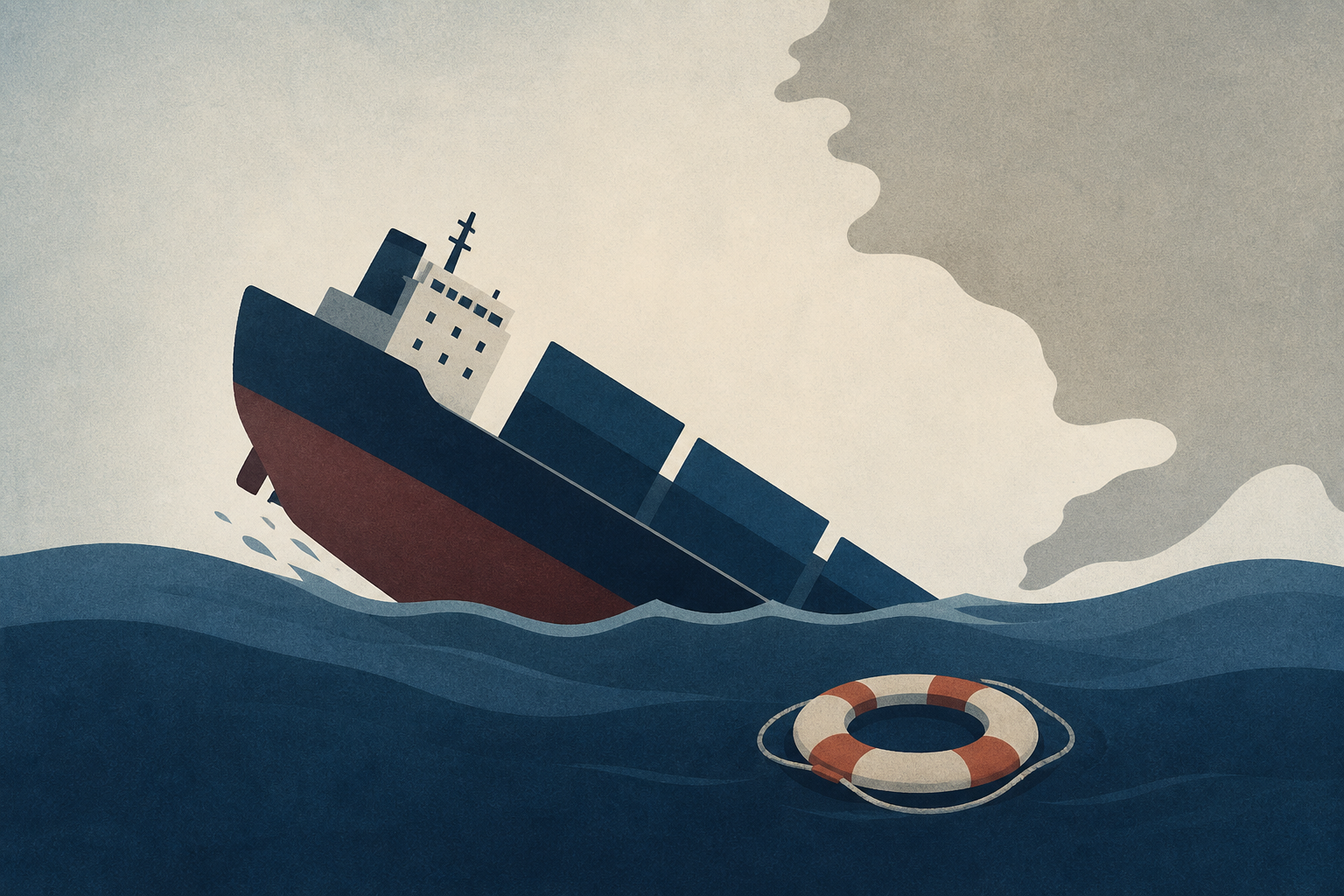 Cargo ship with 10 crew sinks off Turkey coast - authorities