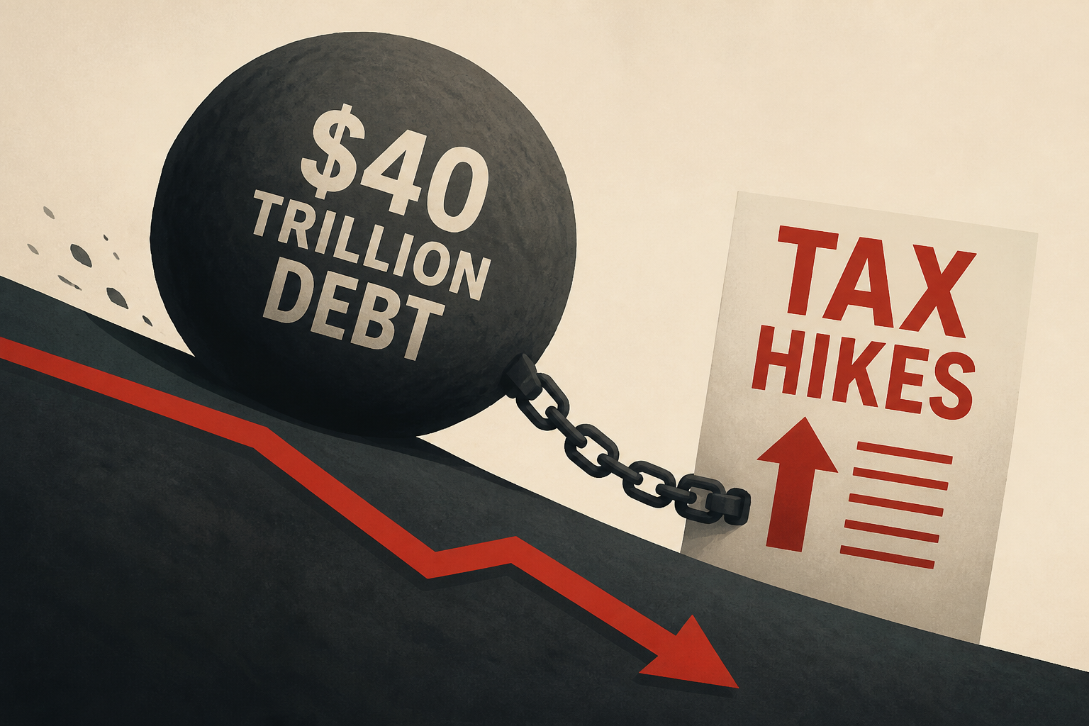 Wall Street economists issue warning that Trump’s $40 trillion debt nightmare will force brutal tax hikes