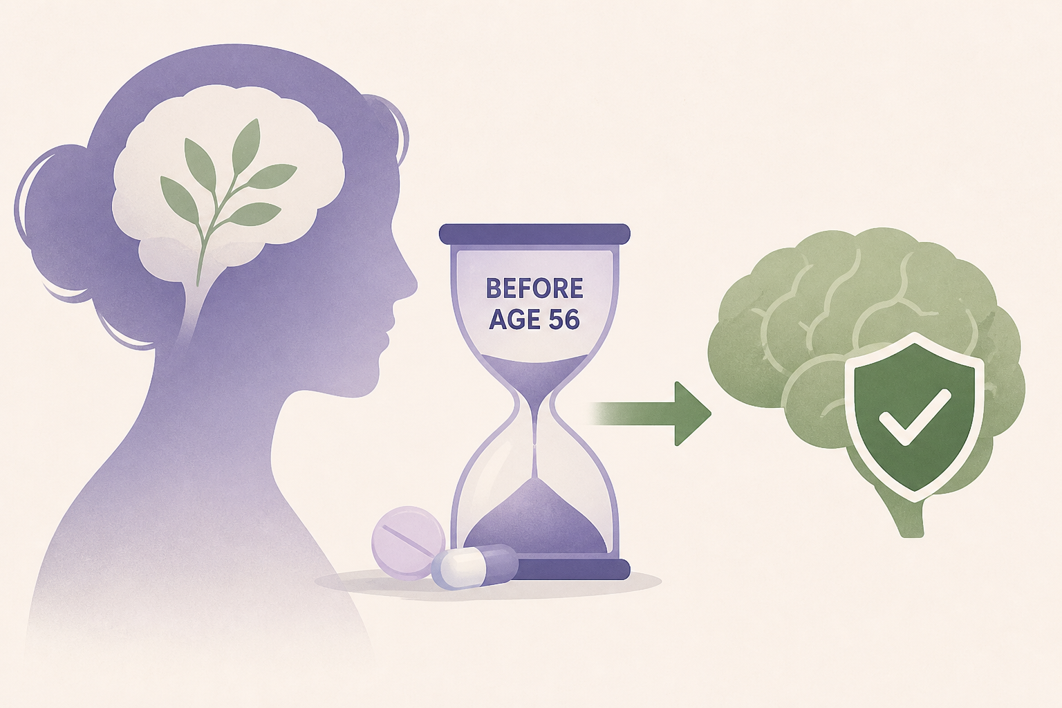 Hormone therapy before age 56 may cut dementia risk, study suggests