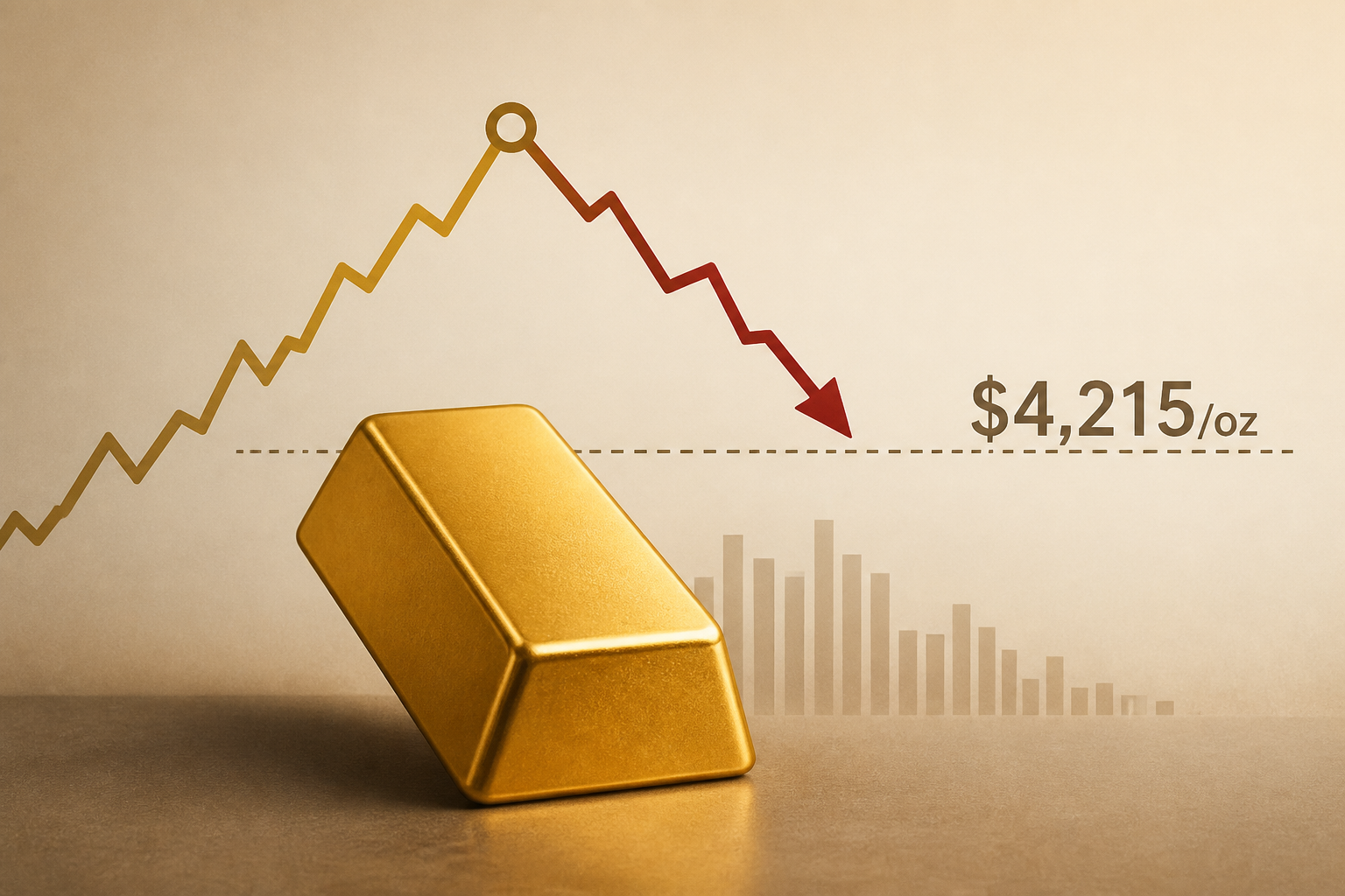 Gold price at risk of pullback to $4,215/oz as short-term momentum fades - World Gold Council