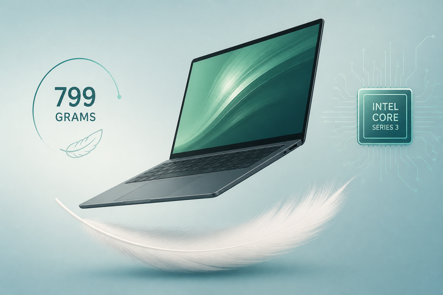 Acer Swift Blade 14 weighs just 799 grams with Intel Core Series 3 processor