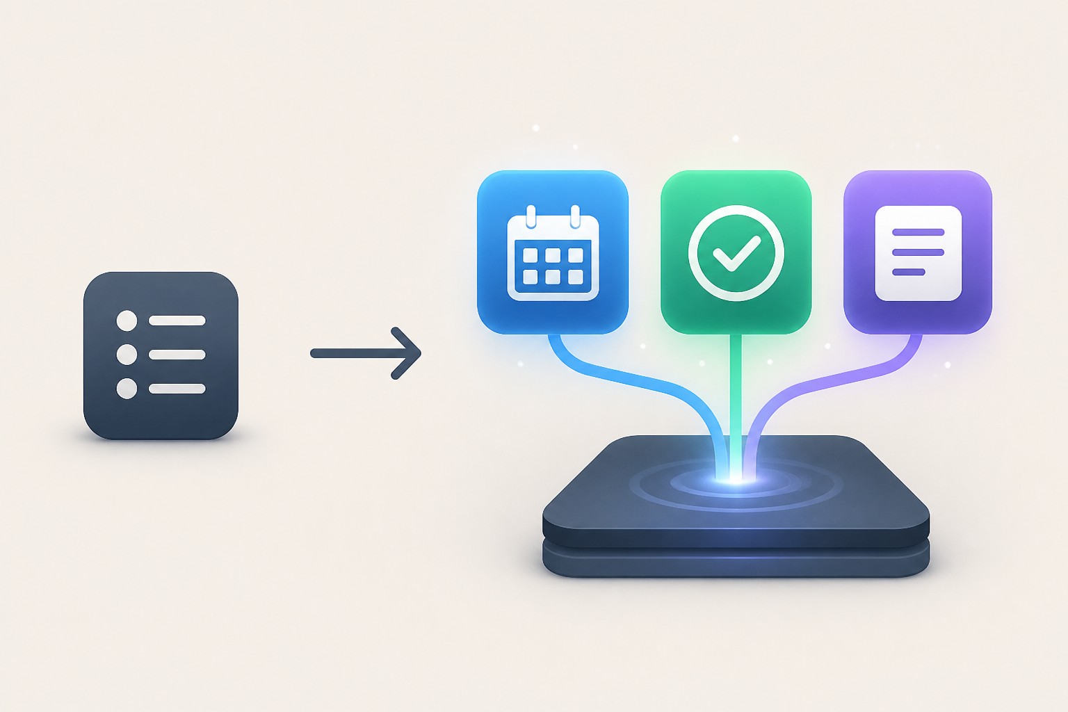 My productivity stack now uses three apps, not one; I've never been more organized