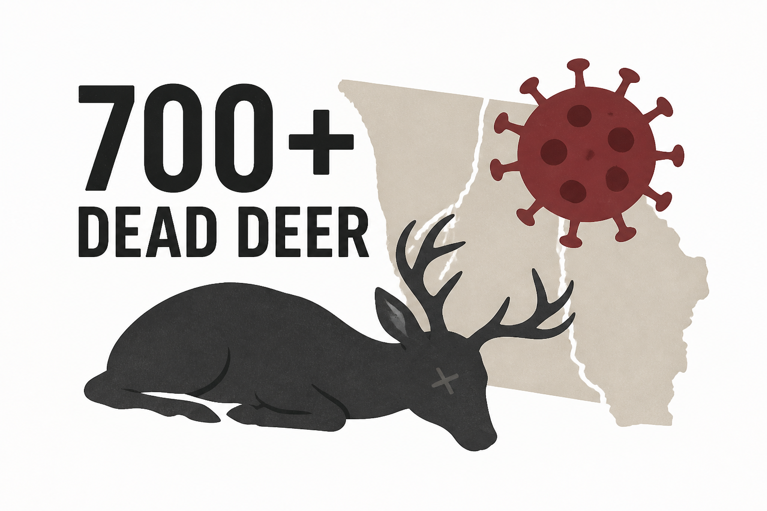 DNR: 700+ dead deer in Washington, Waukesha Counties amid virus