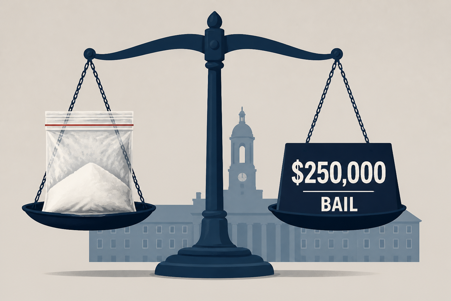 Judge sets $250,000 bail for accused Penn State cocaine trafficking ringleader