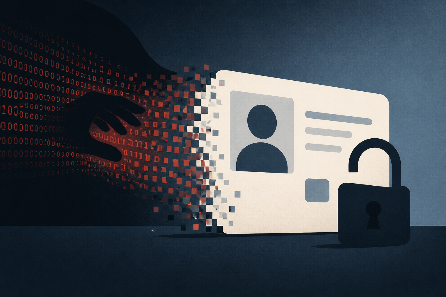 It sure looks like hackers breached a major ID card verification service