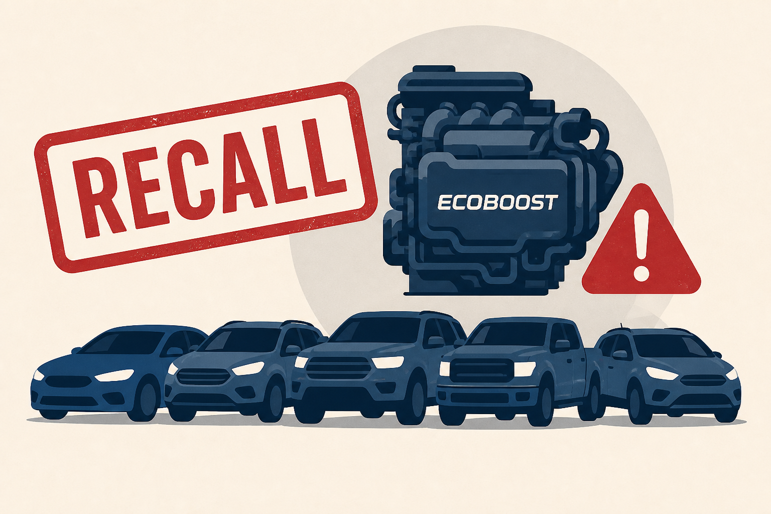 Five Ford Models Are Being Recalled For The Same EcoBoost Engine Problem