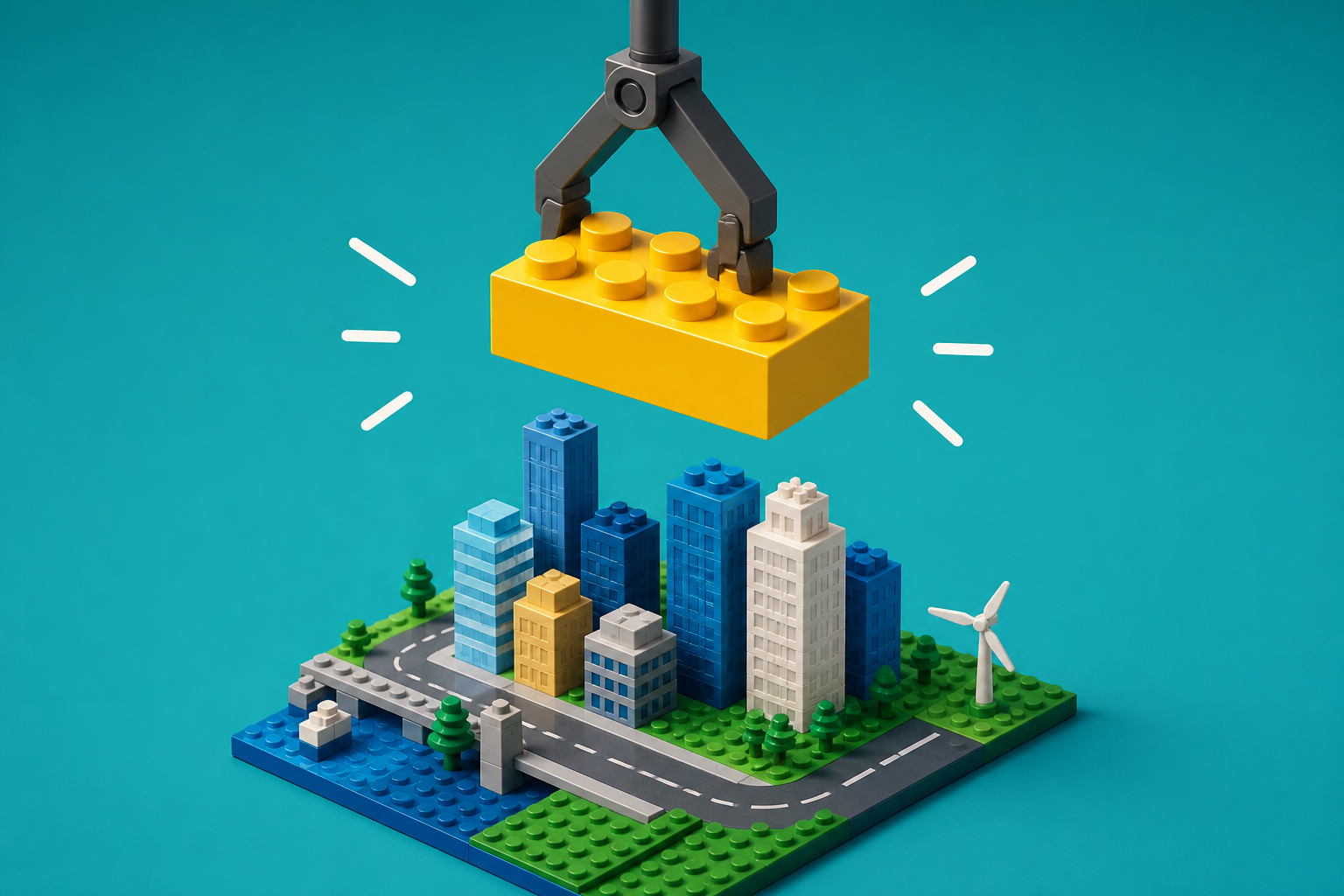 After 7 Hours, Lego Skylines Really Is the Perfect Twist on Cities Skylines
