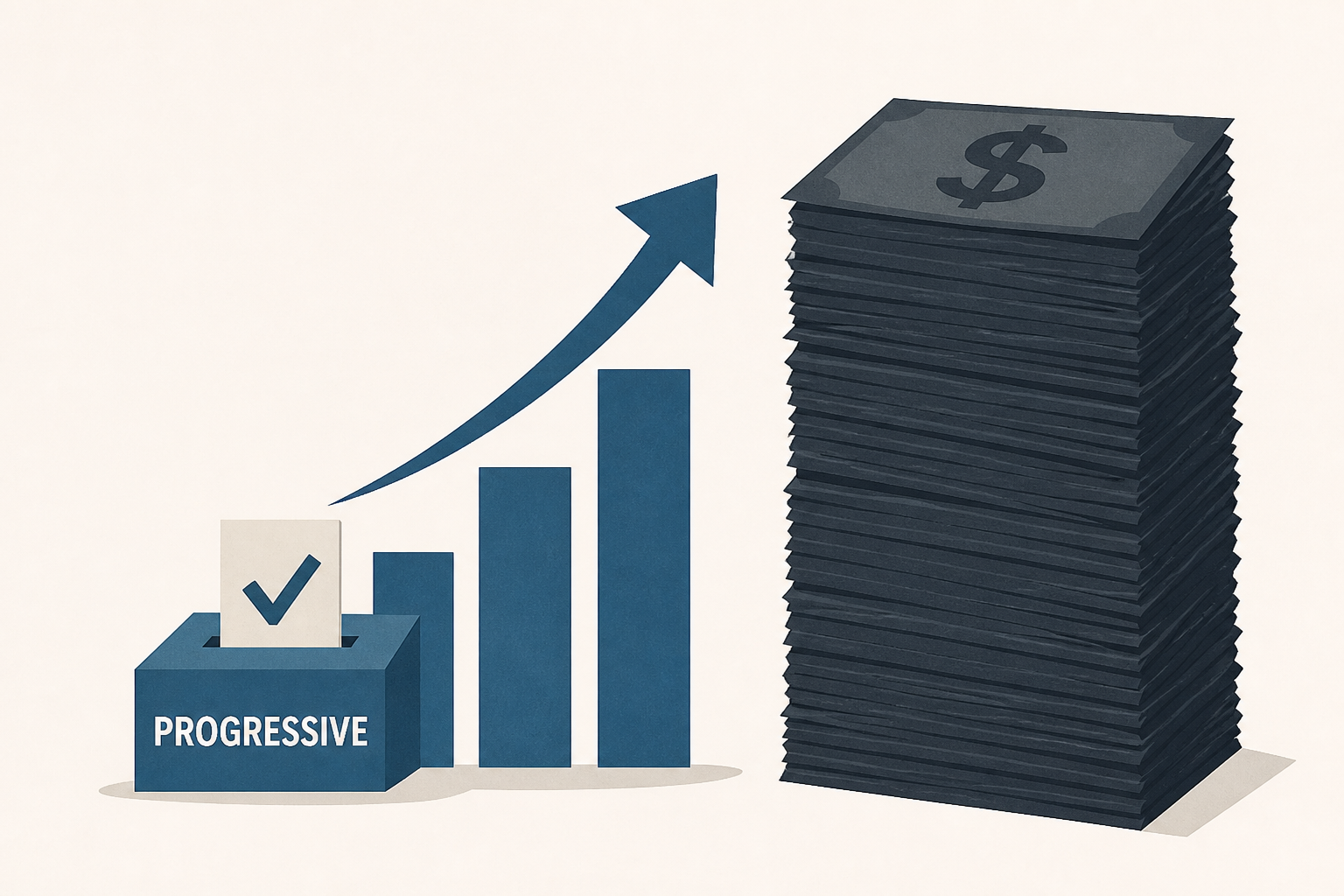 Progressive Senate candidates rack up primary wins even as they get outspent